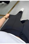 Krep Kumaş Likralı Ön Çimalı İspanyol Paça Palazzo Kadın Pantalon