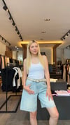 Baggy bermuda tensel kot şort