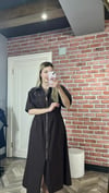 güpür detaylı elbise