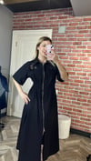 güpür detaylı elbise