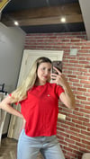 kalp detaylı tshirt