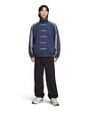 Çin Düğmeli Oversize Unisex Ceket ( lacivert )