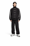 Çin Düğmeli Oversize Unisex Ceket ( siyah)