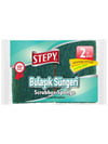 Stepy Klasik Oluklu Bulaşık Süngeri 2'li Paket