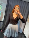 Düğmeli dilvin body