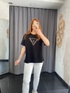 Gues Taşlı Tshirt
