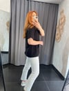 İpkyl Ajurlu Çiçekli Tshirt