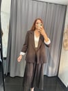 Kahve Blazer Ceket