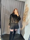 Kahve - siyah kürk