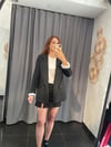 Siyah blazer ceket