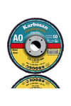 Ao Flap Disk 115x22 Konik- 80 Kum (10 LU)