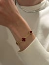 Cleef Bilezik Bordo