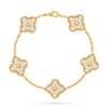 Cleef Bilezik Taşlı Gold
