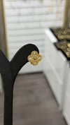Cleef Küpe Taşlı Gold