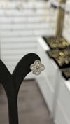 Cleef Küpe Taşlı Silver