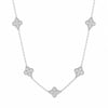 Clover Kolye Silver