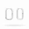 Ellipse Küpe Silver