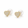 Heart Pearl Küpe