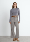Füme Boru Paça Casual Reign Pantolon