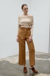 Karamel Reign Boru Paça Casual Pantolon
