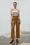 Karamel Reign Boru Paça Casual Pantolon