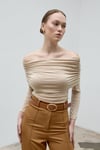 Karamel Reign Boru Paça Casual Pantolon
