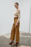 Karamel Reign Boru Paça Casual Pantolon