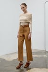 Karamel Reign Boru Paça Casual Pantolon
