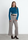 Mavi Kael Crop Bluz
