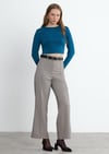Mavi Kael Crop Bluz