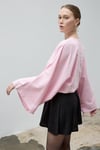 Pembe Lina Bluz