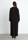 Siyah Liora İkili Set – Elbise & Cape