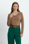 Yeşil Reign Boru Paça Casual Pantolon