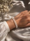 Elara Orijinal Tatlı Su İncisi ve Kristal Taşlı El Yapımı Bileklik - Zokak