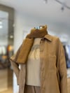 Yakası Boncuklu Camel Takım