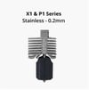 BambuLab Hotend with stainless steel nozzle 0.2mm