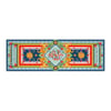 Baci Milano Dolce Far Niente Güneş Desenli Renkli Pamuklu ve Polyester Runner 48 x 150 cm 