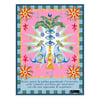 Baci Milano Dolce Far Niente Palmiye Desenli Renkli Pamuklu ve Polyester Mutfak Havlusu 45 x 60 cm 