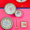 Baci Milano Mamma Mia 18x6.5 cm Pembe Desenli Kase