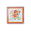 Baci Milano Mamma Mia Çiçek Desenli 15x15 cm Tatlı Tabağı