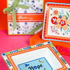 Baci Milano Mamma Mia Çiçek Desenli 15x15 cm Tatlı Tabağı