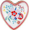 Baci Milano Mamma Mia Çiçek Desenli Dekoratif Obje 12 cm x 11,5 cm x 4 cm