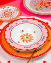 Baci Milano Mamma Mia Göz Desenli Tabak 22 cm