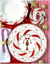 EASY LIFE NUTCRACKER TWİST 4 LÜ PASTA TABAĞI