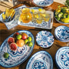 Guzzini Blues Kayık Tabak 50 cm x 36 cm x 3 cm 