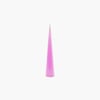 Konik Led Işık Pembe Mum 26,5cm