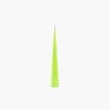 Konik Led Işık Yeşil Mum 31cm