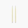 Set Led Işık Krem Mum 30,5cm 2'li