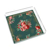 Sivella  Pomegranate Green 35x35 Pleksi Tepsi