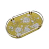Sivella  Rose Glow Yellow Oval Pleksi Tepsi